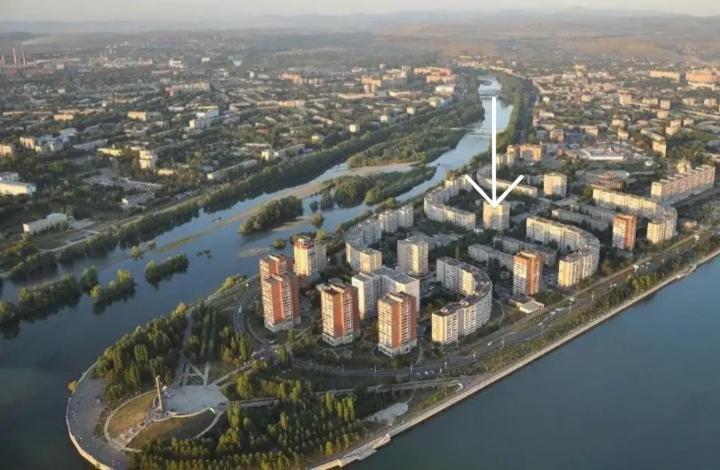 Apartment На Стрелке С Красивым Видом На Иртыш Ustʼ-Kamenogorsk Exterior foto